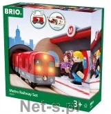 BRIO Zestaw startowy Metro 33513 - Pociągi dla dzieci - miniaturka - grafika 3
