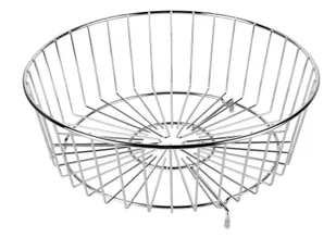 Deante Koszyk zlewozmywakowy stalowy okrągły ZZE 080K chrom - Koszyki łazienkowe - miniaturka - grafika 9