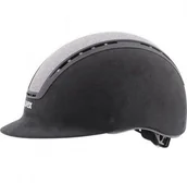 Kaski do jazdy konnej - Uvex Kask UVEX model SUXXEED GLAMOUR - black/silver 436372-040 - miniaturka - grafika 1