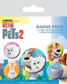 Gadżety do domu - Pyramid Posters Secret Life Of Pets 2 For Pet's Sake - przypinki BP80677 - miniaturka - grafika 1