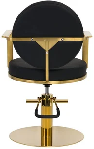GABBIANO fotel fryzjerski arras złoto czarny P136679 - Fotele fryzjerskie - miniaturka - grafika 6