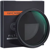 Filtry fotograficzne - KF Concept Filtr szary regulowany K&F Concept Nano X (ND8-ND128) 52mm KF01.1324 - miniaturka - grafika 1