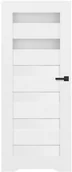Drzwi wewnętrzne - Drzwi z podcięciem Trame 60 lewe białe SWHF000108KF - miniaturka - grafika 1