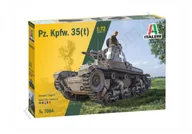 Modele do sklejania - Italeri Niemiecki czołg lekki PzKpfw 35(t) 7084 - miniaturka - grafika 1