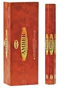 Kadzidła i dodatki - Hem Kadzidełka Amber Bursztyn Kadzidełko 20szt. A495-91404 - miniaturka - grafika 1