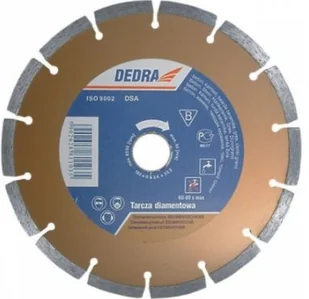 Dedra tarcza tnąca segmentowa do cięcia betonu, cegły, klinkieru, kamienia 110mm/2,2 H1105 - Tarcze do pił Dedra tarcza tnąca segmentowa do cięcia betonu, cegły, klinkieru, kamienia 110mm/2,2 H1105 - Tarcze do pił - miniaturka - grafika 2