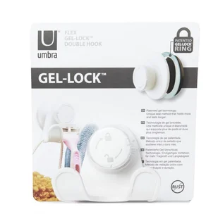 Umbra Wieszak do kabiny prysznicowej Flex Gel-Lock 1004434-660 - Półki łazienkowe - miniaturka - grafika 5