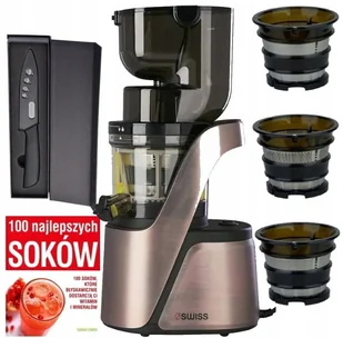 4Swiss Swan BM105 Pro Rose Gold - Wyciskarki wolnoobrotowe - miniaturka - grafika 10