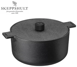 Skeppshult Naczynie/garnek do zapiekania z pokrywą 5 l Noir 8350 - Garnki - miniaturka - grafika 5