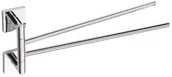 Wieszaki łazienkowe - Bemeta BETA Wieszak na ręcznik dwuramienny obrotowy 132204102 132204102 - miniaturka - grafika 1
