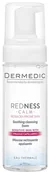 Pianki do mycia twarzy - Biogened Dermedic Redness kojąca pianka oczyszczająca 150ml - miniaturka - grafika 1