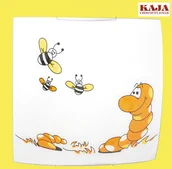 Lampy ścienne - Kaja ALFRED OLSZEWSKI Plafon K-1967-AS-47 z serii ROBAK 5901425584005 - miniaturka - grafika 1