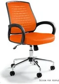 Fotele i krzesła biurowe - Unique Fotel biurowy AWARD pomarańczowy (W-120-5) - miniaturka - grafika 1