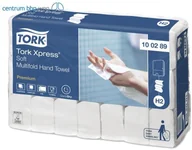 Ściereczki, gąbki, czyściki - Tork XPRESS MIĘKKI RĘCZNIK MULTIFOLD, 3 PANELOWY (W SKŁADCE WIELOPANELOWEJ) ART. 100289, H2, 2; BIAŁY 100289 - miniaturka - grafika 1