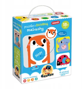CzuCzu. Puzzle z dziurką. Maluchy - Książki edukacyjne CzuCzu. Puzzle z dziurką. Maluchy - Książki edukacyjne - miniaturka - grafika 3