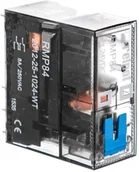Sterowniki i przekaźniki - Relpol Przekaźnik mocy miniaturowy 2P 8A 24V DC PCB RMP84-2012-25-1024-WT 2615197 - miniaturka - grafika 1