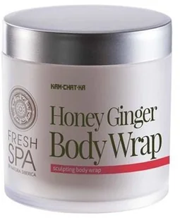 Siberica Professional Fresh Spa Sculping Body Wrap 400 ml Modelujący okład do ciała Miód & Imbir Professional - Peelingi do ciała - miniaturka - grafika 2