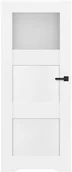 Drzwi wewnętrzne - Drzwi z podcięciem Tre 70 lewe białe SWHF000137KF - miniaturka - grafika 1