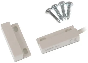 SATEL B-1 - Kontaktron boczny (biały), sprzedawane w opakowaniu zbiorczym po 10 - Akcesoria do alarmów - miniaturka - grafika 3