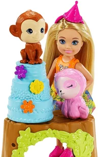 Mattel Chelsea Urodziny z niespodzianką Zestaw do zabawy GTM84 GTM84 - Lalki dla dziewczynek - miniaturka - grafika 4
