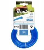 Akcesoria do kos i kosiarek - Żyłka do Kosy Podkaszarki Gwiazdka 3,0x100 Bradas - miniaturka - grafika 1