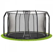 Trampoliny - Salta Trampolina Royal Baseground z siatką zabezpieczającą 251 cm SA-5821A - miniaturka - grafika 1