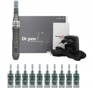 Pozostałe urządzenia kosmetyczne - Dr Pen M8 +10 kartridży Bezprzewodowy Dermapen Pro - miniaturka - grafika 1