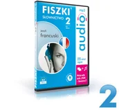 Książki do nauki języka francuskiego - Cztery Głowy praca zbiorowa Fiszki audio. Język francuski Słownictwo 2 - miniaturka - grafika 1