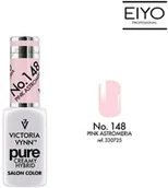 Lakiery hybrydowe - Victoria Vynn PURE CREAMY HYBRID NO. 148 PINK ASTROMERIA - 8 ml Wiosna 2019 330725 - miniaturka - grafika 1
