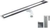 Odpływy liniowe - Wiper Wiper New Elite Sirocco Zestaw Odpływ liniowy 60 cm mat 100.3397.03.060 - miniaturka - grafika 1