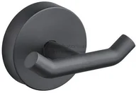 Wieszaki łazienkowe - Gedy Eros wieszak punktowy czarny 2326CZAR - miniaturka - grafika 1