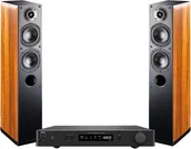 Zestawy stereo - NAD C338 czarny) + NOTA 550 orzech) - miniaturka - grafika 1