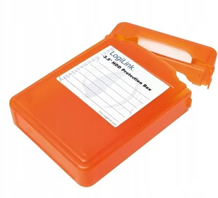 Logilink Pudełko ochronne do HDD 3.5 pomarańczowe UA0133O - Etui na twarde dyski - miniaturka - grafika 2