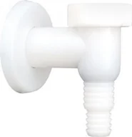 Akcesoria i części do zmywarek - Hydroland Syfon do pralki i zmywarki Hydroland natynkowy DN32 biały - miniaturka - grafika 1