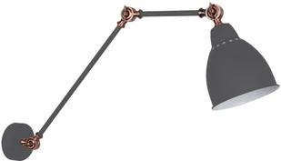 Kinkiet Sonny 1 x 60 W E27 czarny/miedź (MB-HN5011-1-B) - Lampy ścienne - miniaturka - grafika 2