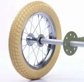 Akcesoria do wózków - TryBike koło Trike Kit kremowe - miniaturka - grafika 1