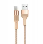 Uchwyty samochodowe do telefonów - Borofone Kabel BX21 Outstanding micro złoty 2,4A 1 - miniaturka - grafika 1