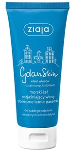 Ziaja Ziaja Gdanskin morski żel rozjaśniający włosy - Farby do włosów i szampony koloryzujące - miniaturka - grafika 3