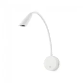 Lampy ścienne - Faro Barcelona Barcelona Boken Lampa ścienna LED Biały 1-punktowy Nowoczesny Obszar wewnętrzny Boken Czas dostawy od 10-14 dni roboczych 410312 - miniaturka - grafika 1