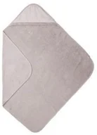 Okrycia kąpielowe dla dzieci - BabyMatex Okrycie kąpielowe duże 100*100 Maxi SZARE W KROPECZKI - miniaturka - grafika 1