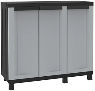 Terry 1002711 szafka niska z tworzywa sztucznego 3 drzwi - Pozostałe meble ogrodowe Terry 1002711 szafka niska z tworzywa sztucznego 3 drzwi - Pozostałe meble ogrodowe - miniaturka - grafika 1