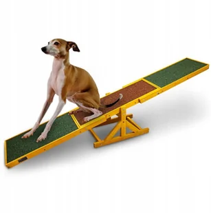 Zręcznościowa huśtawka dla psa Równoważnia Trening - Artykuły szkoleniowe - miniaturka - grafika 3