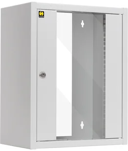 NetRack Szafa wisząca 10" (9U/300mm, popiel, drzwi przeszklone) 010-090-300-011, 10-131-1 - Szafy rack NetRack Szafa wisząca 10" (9U/300mm, popiel, drzwi przeszklone) 010-090-300-011, 10-131-1 - Szafy rack - miniaturka - grafika 2