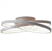 Lampy sufitowe - Brilliant Labyrinth Lampa Sufitowa LED Siwy 1-punktowy Design Obszar wewnętrzny Labyrinth Czas dostawy od 2-3 tygodni G96894/22 - miniaturka - grafika 1