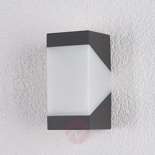 Lampenwelt Efektowna zewnętrzna lampa LED ścienna Kiran - Lampy ogrodowe - miniaturka - grafika 4