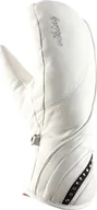 Rękawice narciarskie - Viking Viking Rękawice narciarskie Diamante Mitten Ski Lady Swarovski białe r 6 113/21/3020 113/21/3020/01/6 - miniaturka - grafika 1