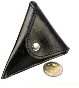 Accardi Rożek Mini Sakieweczka Na Bilon (PL) Zapinany Na Nap Skóra Naturalna - Portfele - miniaturka - grafika 4