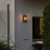 Lampy ogrodowe - Konstsmide Kinkiet zewnętrzny Carpi, czarny, 20,5 x 40 cm - miniaturka - grafika 1