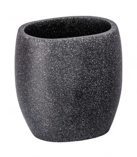 Wenko WENKO 22023100 Puro szczoteczki do zębów Szczoteczka do zębów i pasta do zębów, żywica poliestrowa, antracyt, 6,5 x 9,4 x 9,4 cm 22023100 - Szczoteczki do zębów - miniaturka - grafika 2