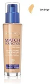 Podkłady do twarzy - Rimmel Match Perfection SPF18 podkład dopasowujący się do cery 30ml 200 Soft Beige - miniaturka - grafika 1
